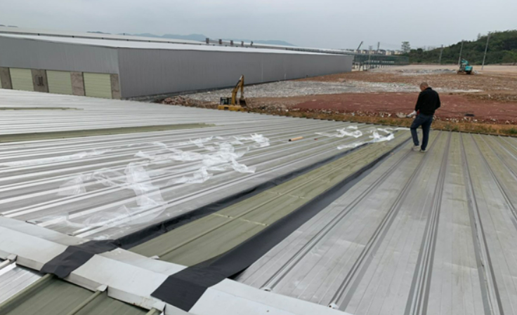 顺昌厂房屋面防水维修案例